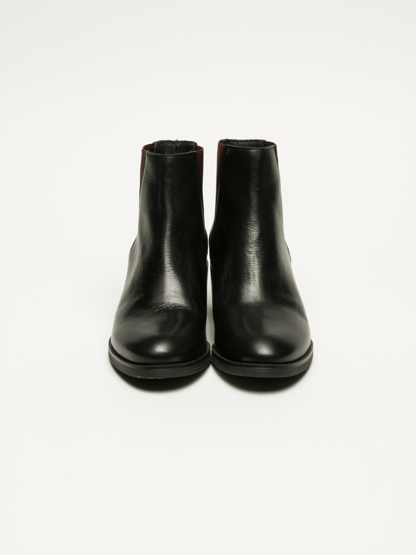 Clay's Black Round Toe Ankle Boots